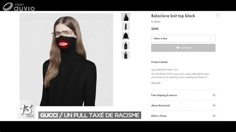 La marque italienne Gucci, accusée de 'blackface', s'excuse et 